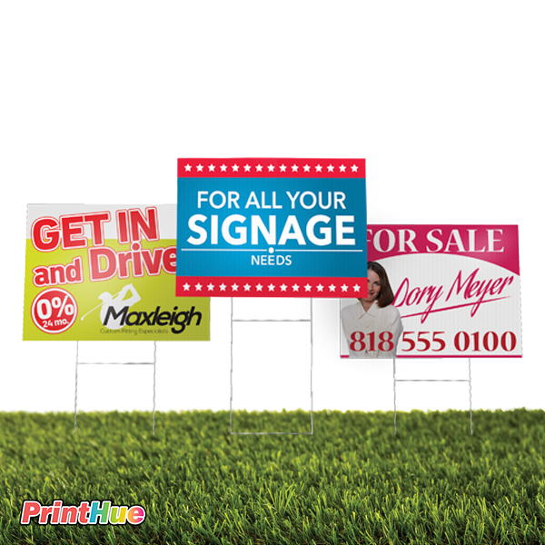 Coroplast Yard Signs