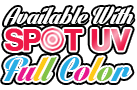 Spot UV Available